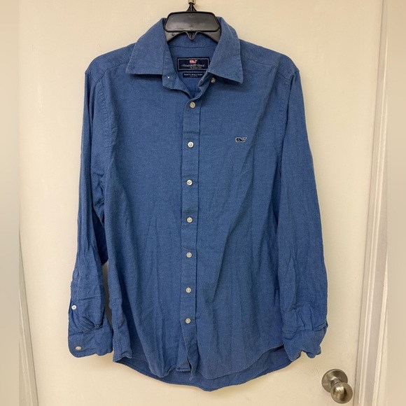Vineyard Vines Men's Blue Shirt - Picture 1 of 4